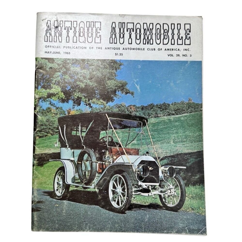 Antique Automobile 1965 Magazine May-June Volume 29 Issue 3